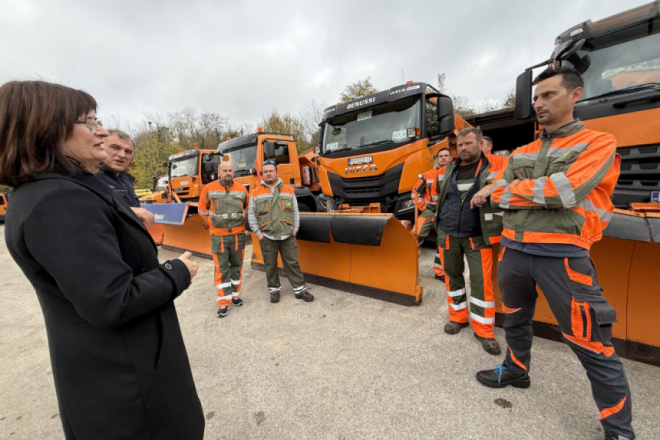 Gordana Antić: Zimski uvjeti nisu bili iznenađenje, sve službe bile su spremne