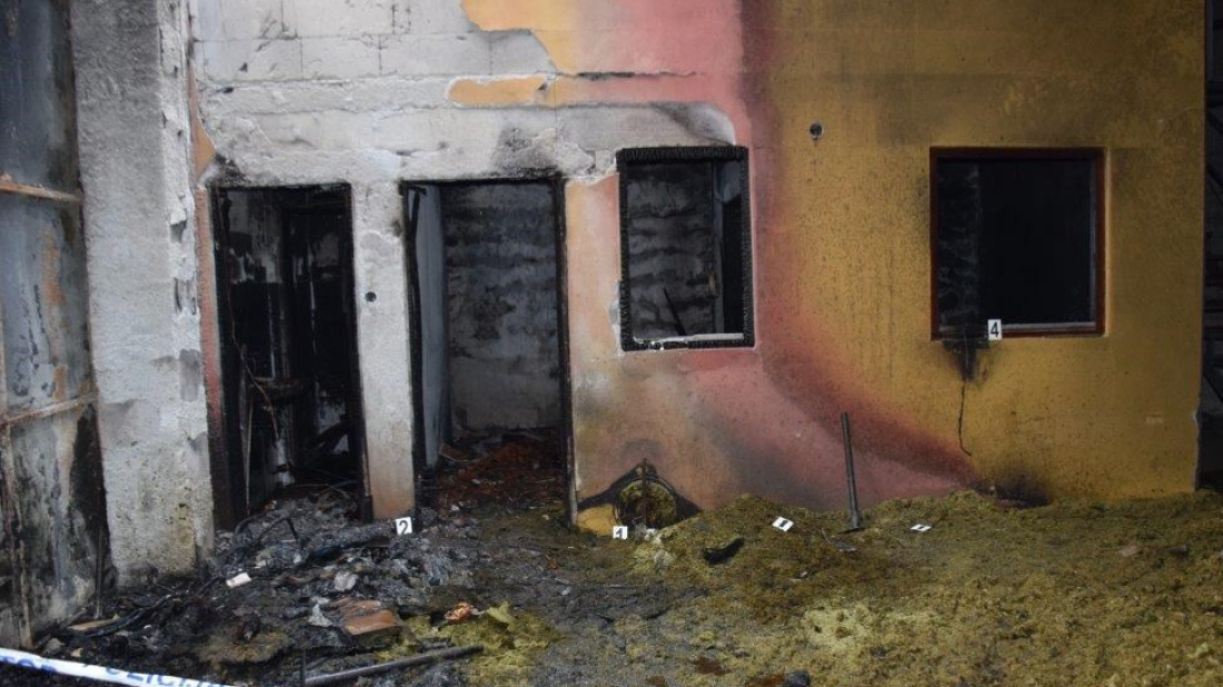 Požar ovoga jutra u Puli kod Marine Veruda!