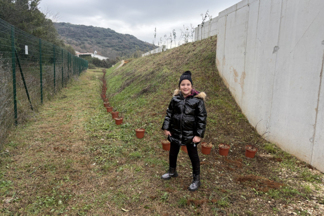 Rovinj: Tim Valbruna Sport Rovinj na Civilnom strelištu Turnina posadio više od 500 novih sadnica