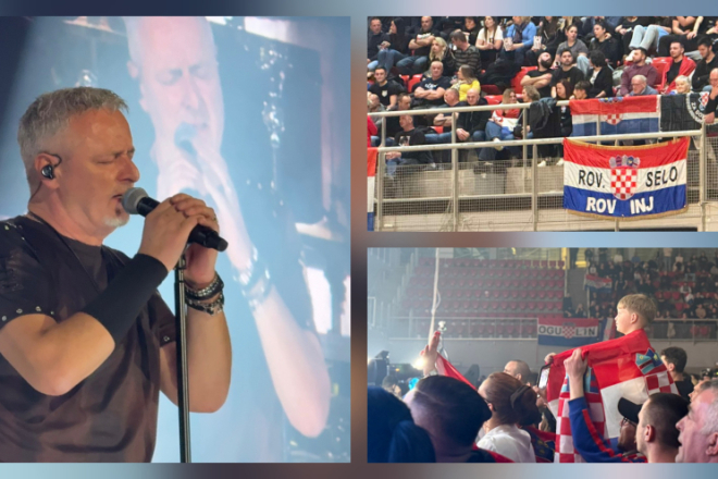 FOTO/VIDEO: Drugi Thompsonov koncert u Žatici započeo porukom podrške istarskim braniteljima