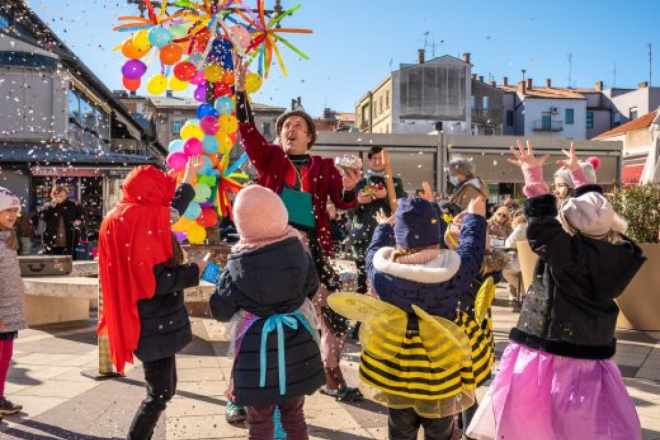 „U potrazi za Karnevalom“ u Puli: Dvodnevni karnevalski program za djecu i roditelje