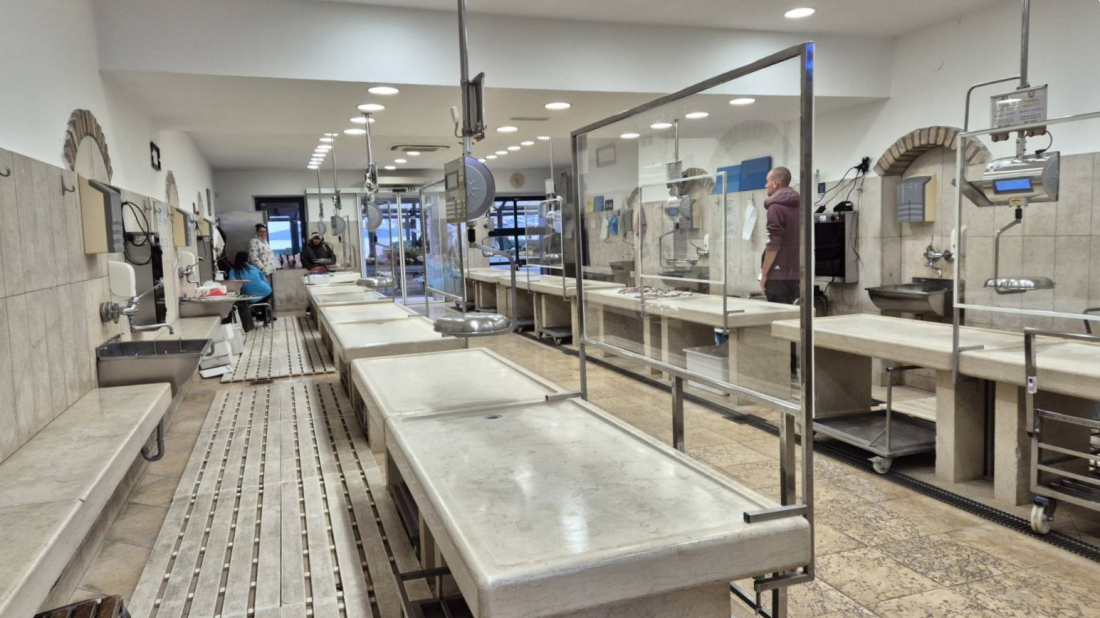 FOTO Ribarnica u Rovinju gotovo potpuno prazna: Ribari i kupci broje dane do 15. veljače