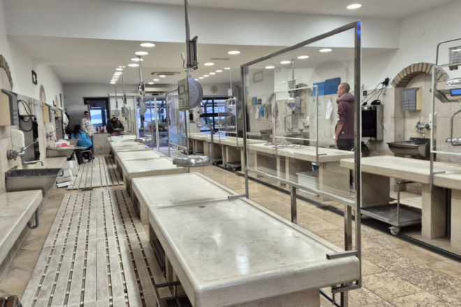 FOTO Ribarnica u Rovinju gotovo potpuno prazna: Ribari i kupci broje dane do 15. veljače