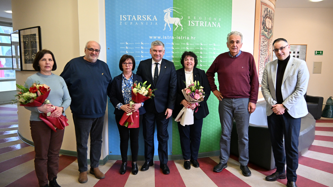 Istarski župan Boris Miletić upriličio prijem za umirovljenike Istarske županije
