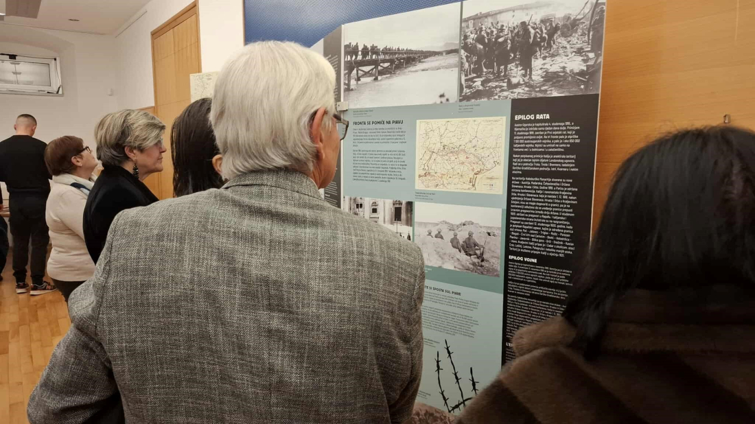 Pula: Izložba „Hrvatske jedinice na sočanskoj fronti“ otvorena do početka ožujka