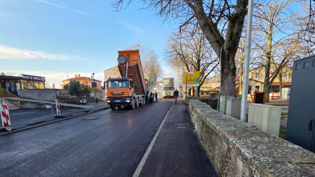 Nova infrastruktura i veća sigurnost: Radovi u Ulici 9. rujna u Žminju u završnoj fazi