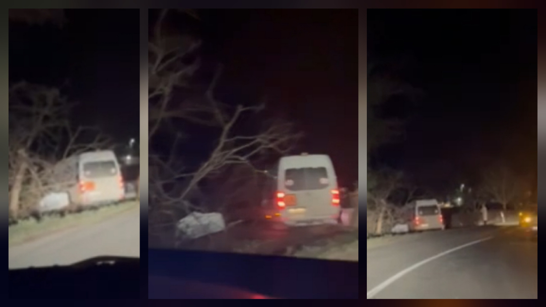 Minibus sletio s ceste između Draguzeta i Petehi, dvije osobe ozlijeđene