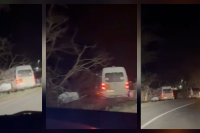 Minibus sletio s ceste između Draguzeta i Petehi, dvije osobe ozlijeđene