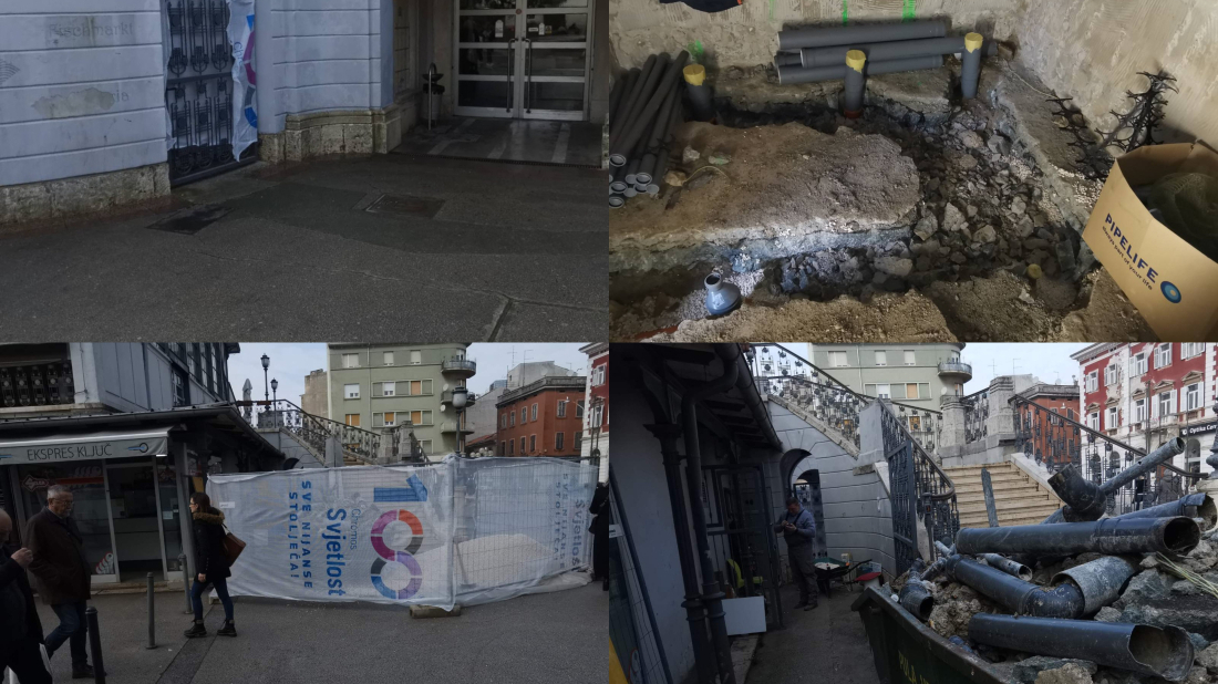 FOTO Pula: Krenula obnova javnog wc-a na tržnici