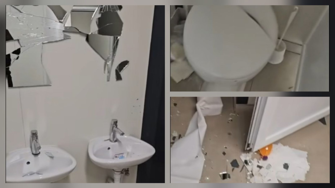 VIDEO Sramotni noćni pohod u Medulinu: Uništen javni WC kod Malina na vitar