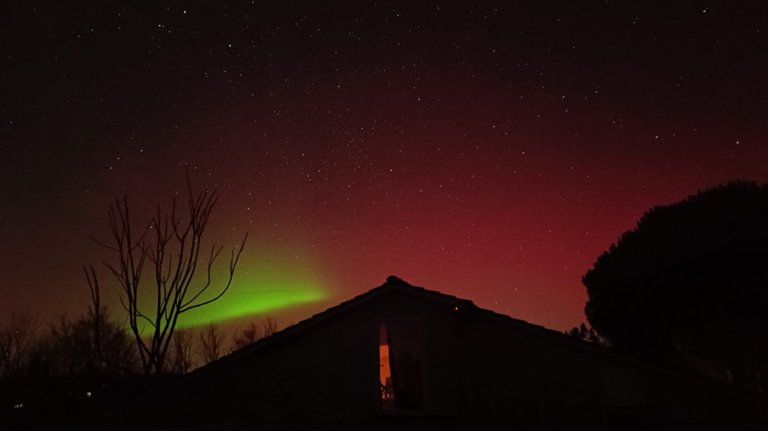 Aurora nad Istrom izbacivala zelene filamente – ovo je iznimno rijetka pojava!