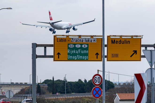 Danas trenažni letovi iznad Pule u sklopu obuke pilotskih posada