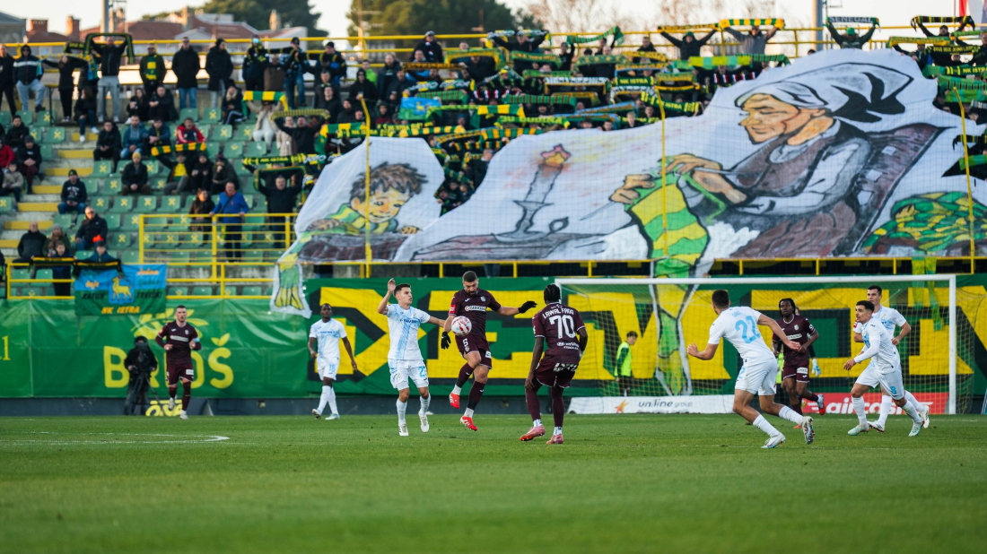Derbi na Rujevici zatvara kolo: Može li Istra 1961 prekinuti niz od pet poraza protiv zahuktale Rijeke?