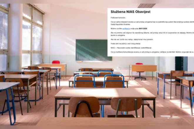 Lažni “NIAS” mail kruži istarskim školama: Policija potvrdila pokušaj nove vrste digitalne prijevare