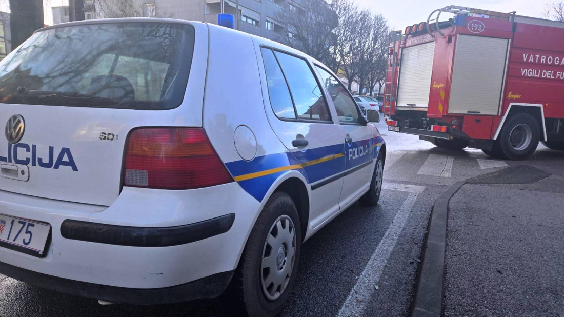 Iskra s cirkulara izazvala požar na gradilištu u Bašaniji