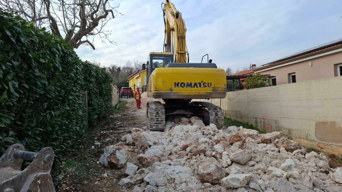 Poreč: Počela izgradnja nove kanalizacijske mreže za naselje Montižana