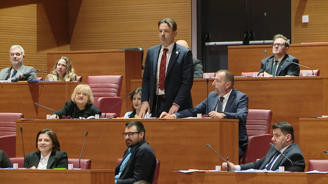 Anteo Milos položio prisegu i postao novi IDS-ov zastupnik u Hrvatskom saboru