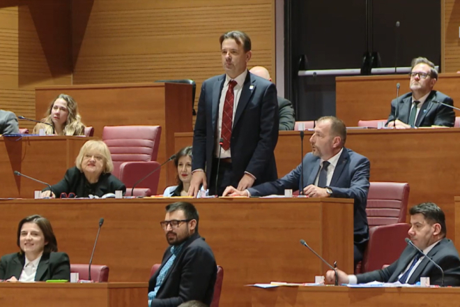 Anteo Milos položio prisegu i postao novi IDS-ov zastupnik u Hrvatskom saboru