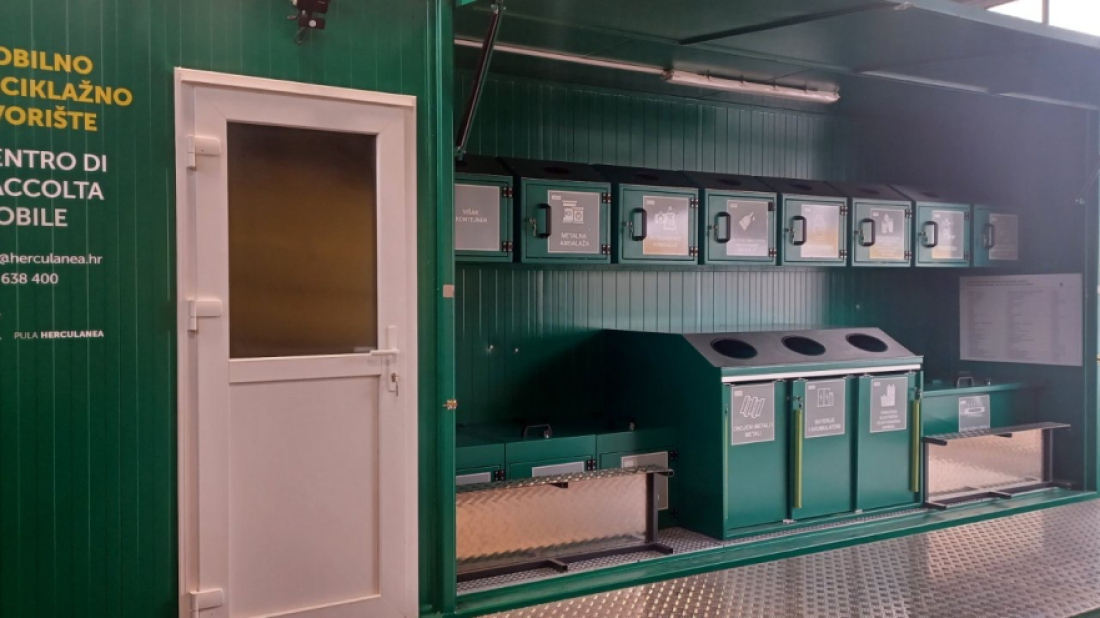 Pula: Mobilno reciklažno dvorište od ponedjeljka seli u Štinjan