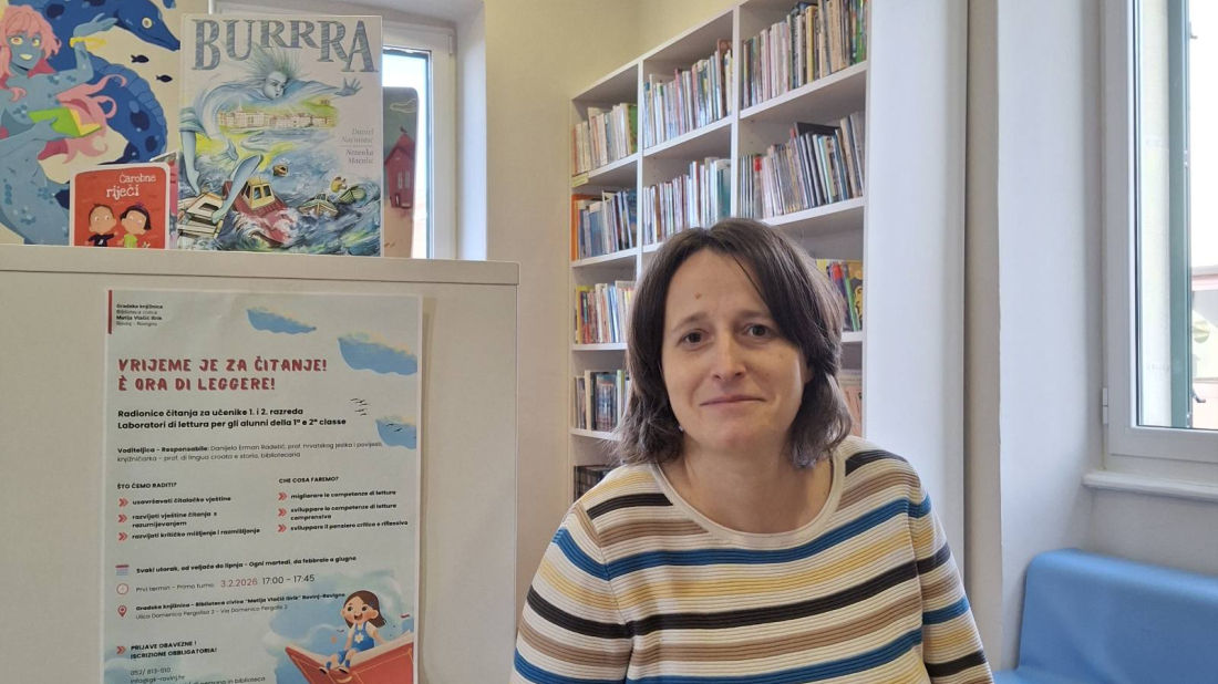 Počinju u utorak: Rovinjska Knjižnica pokreće radionice pod nazivom „Vrijeme je za čitanje!“