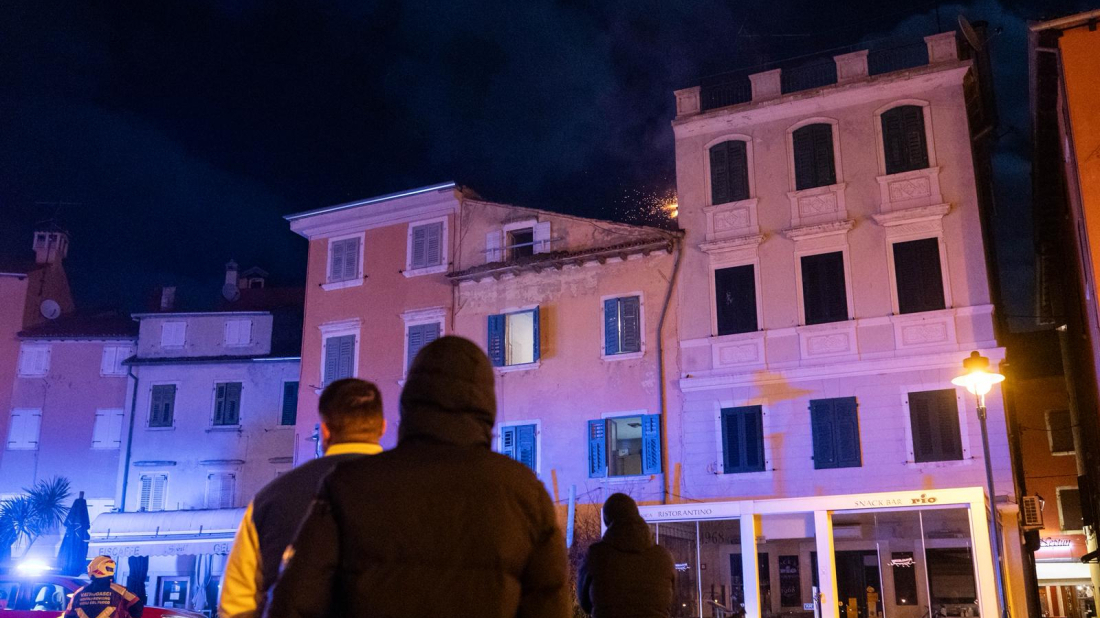 Poznat je uzrok požara koji se dogodio u centru Rovinja