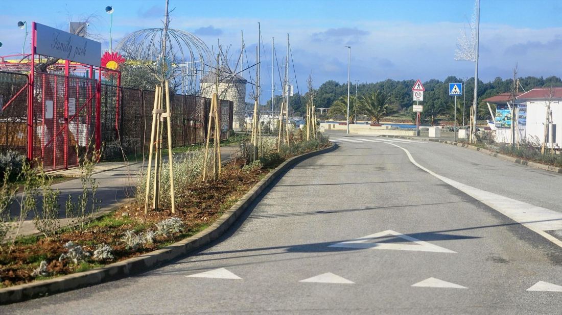 Završena je druga faza ozelenjavanje ulice Osipovica u Medulinu