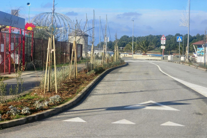 Završena je druga faza ozelenjavanje ulice Osipovica u Medulinu