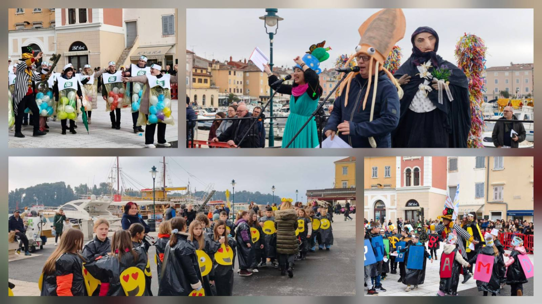 Rovinj u znaku maškara: Šarena povorka, suđenje Viecioj Batieci i početak proslave 70 godina Seljanskih maškara