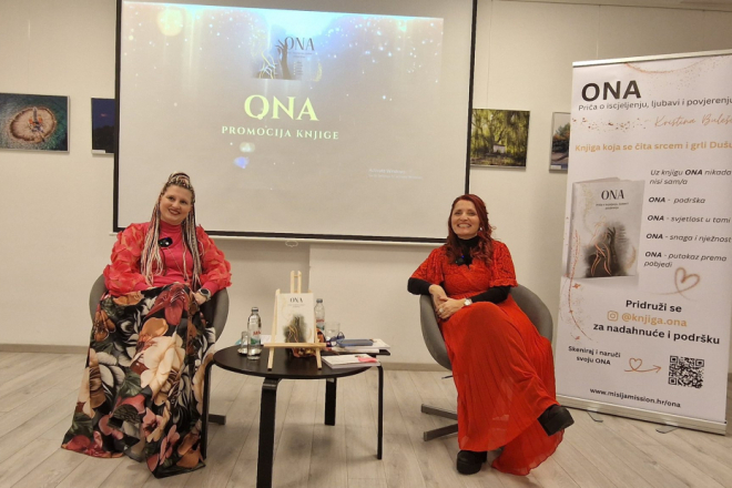 U Medulinu predstavljena knjiga 'Ona' autorice Kristine Bulešić