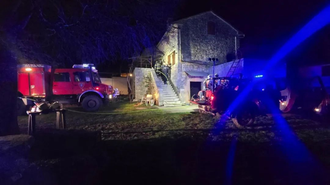 U Žminju došlo do požara kuće