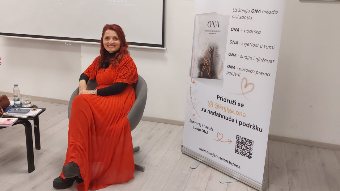 Kristina Bulešić u Puli predstavlja knjigu „Ona“ – snažna priča o iscjeljenju i ženskoj transformaciji