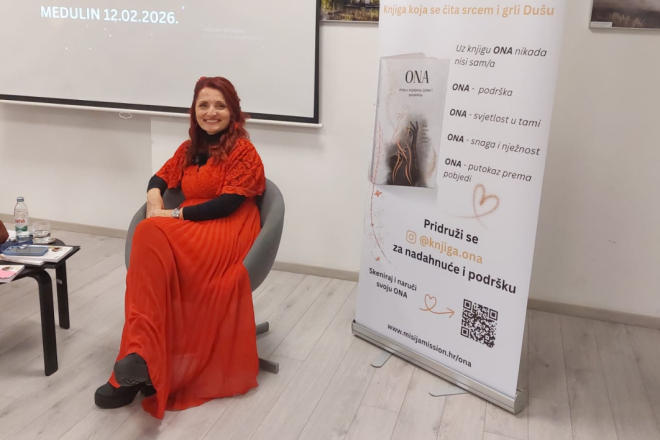Kristina Bulešić u Puli predstavlja knjigu „Ona“ – snažna priča o iscjeljenju i ženskoj transformaciji