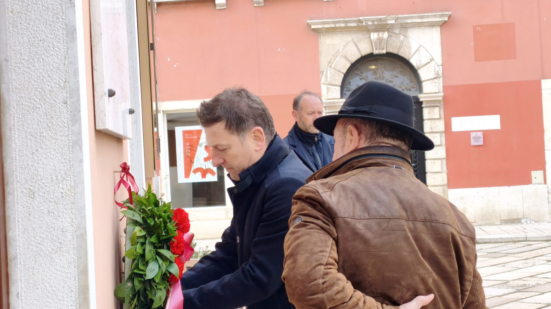 Odana počast Pietru Ivi, prvoj žrtvi fašističkog terora u Rovinju