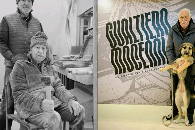 Živući klasik pulske umjetnosti Gualtiero Mocenni gost susreta 'Zbirka narodu!' u Galeriji Motika