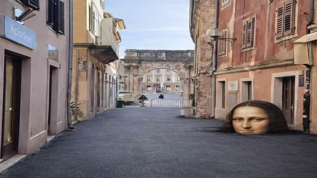 Kritike zbog asfalta u Ulici Sergijevaca: Možemo! Pula upozorava na degradaciju povijesne jezgre