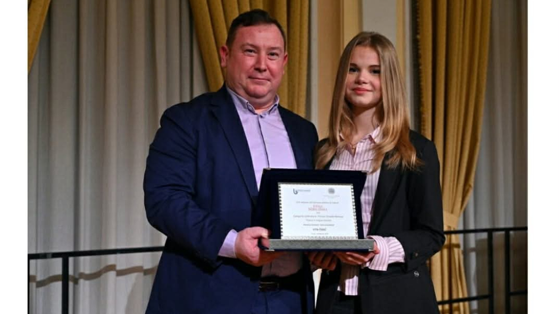 Vita Čekić, učenica TOŠ „Bernardo Benussi“ u Rovinju, osvojila prvo mjesto na 58. „Istria Nobilissima“