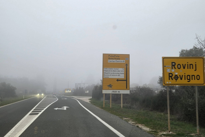 Sivo i mirno vrijeme nad Istrom: Oblačno uz maglu i početkom tjedna