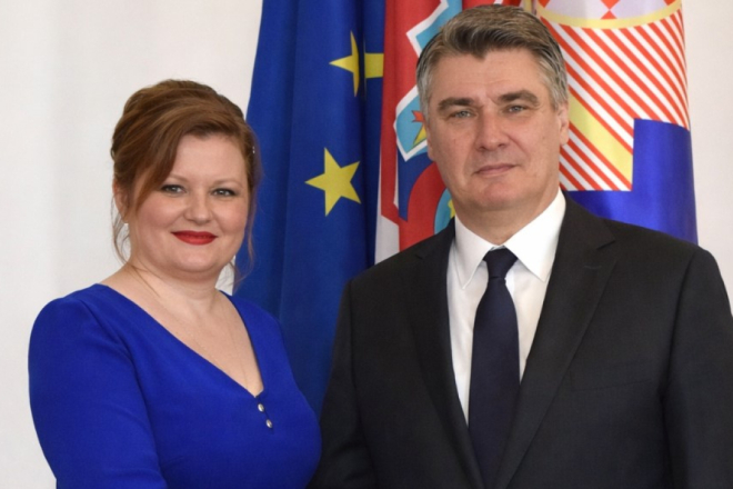 Od Svetvinčenta do Dachaua: Patricija Otočan Brumnić primljena kod predsjednika Milanovića