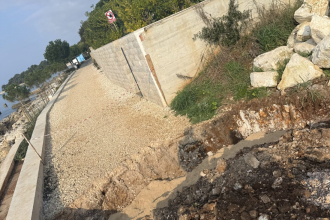 Rovinj nastavlja uređenje obale u Boriku: Kreće treća faza radova na plaži i šetnici Karla Luegera