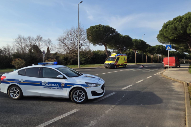 Maloljetnik koji je u Rovinju udario pješaka i pobjegao završio u pritvoru