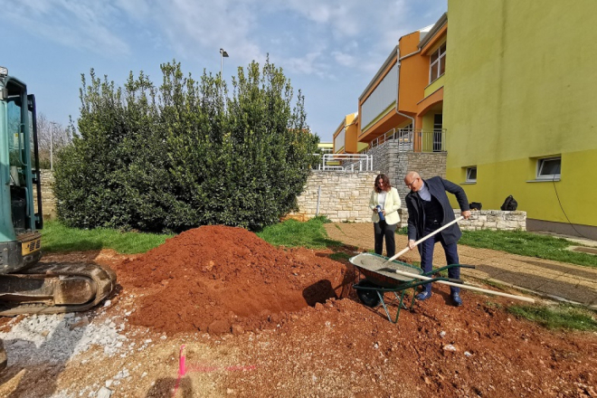 Polaganjem kamena temeljca započela nova era Osnovne škole Marije i Line Umag