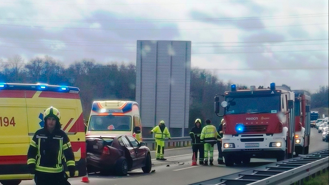 Teška prometna nesreća kod Kanfanara, jedna osoba hitno je prevezena u pulsku bolnicu