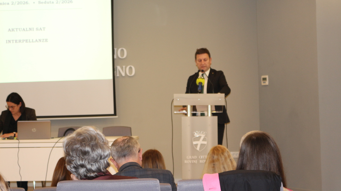 Pred Gradskim vijećem predstavljeno izvješće o radu Grada Rovinja za drugo polugodište 2025.