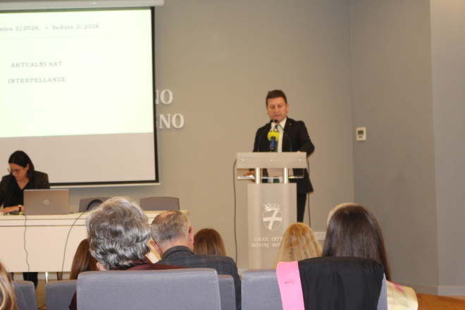 Pred Gradskim vijećem predstavljeno izvješće o radu Grada Rovinja za drugo polugodište 2025.