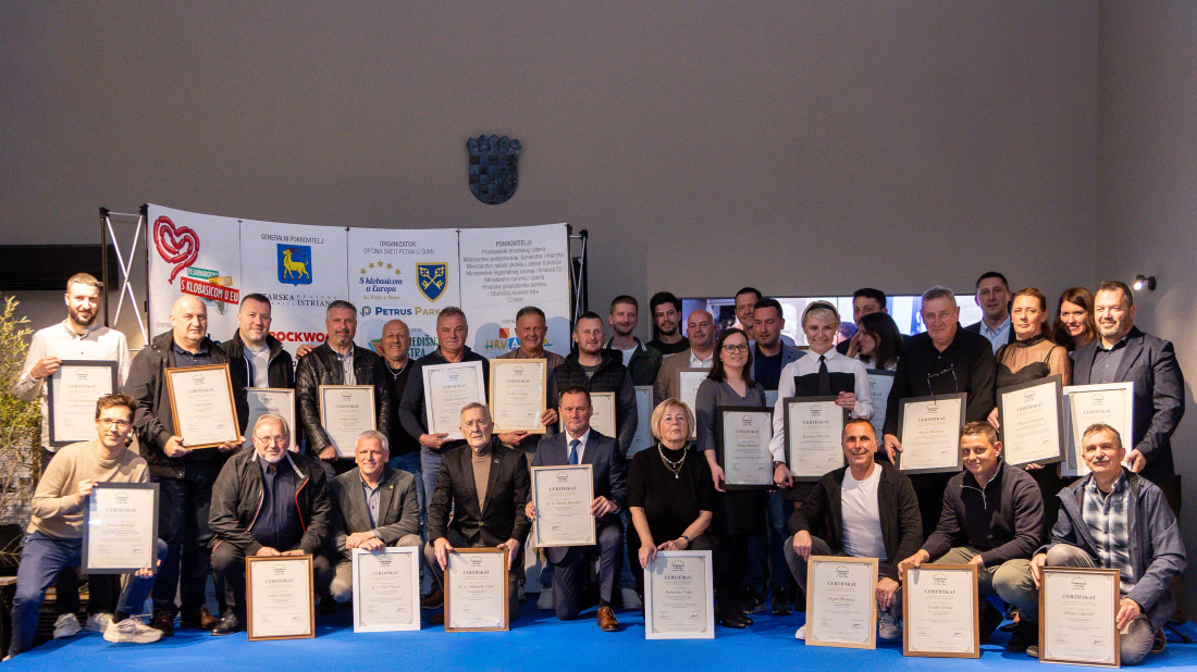 U Svetom Petru u Šumi dodijeljeni certifikati novim senzornim analitičarima suhomesnatih proizvoda