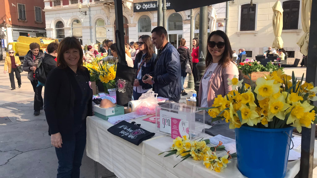 U subotu na pulskoj tržnici podjela narcisa: Pridružite se Danu borbe protiv raka dojke