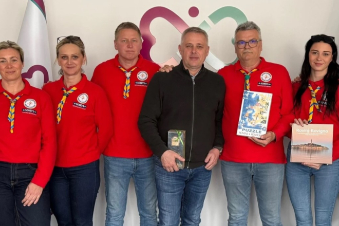 Rovinjski izviđači u Novom Sadu: Nastavljena suradnja s Centrom za nestalu i zlostavljanu djecu
