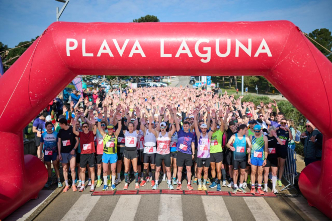 Plava Laguna Polumaraton okupio više od 2500 trkača: Ljubič i Stringaro najbrži na 21 kilometar