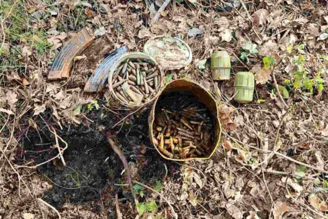 Brao šparoge pa pronašao ručne bombe i streljivo