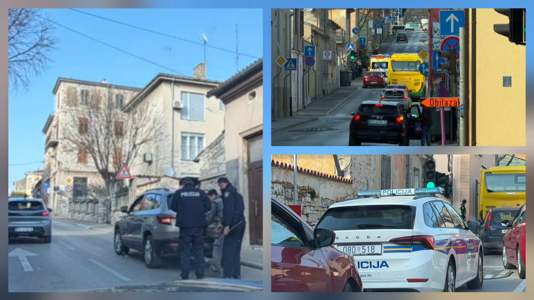 FOTO: Nova nesreća na dobro poznatom pulskom raskrižju, intervenirala i hitna pomoć!